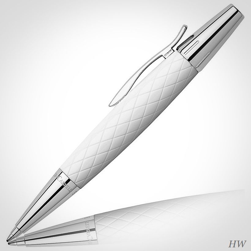 Faber Castell Kugelschreiber E-Motion Edelharz Rhombus