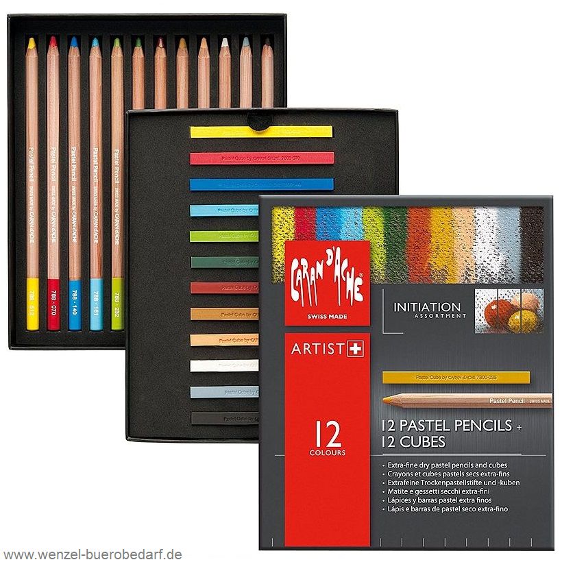 Caran d´Ache Pastell Stifte & Kreiden Sortiment Initiation_7880412_1