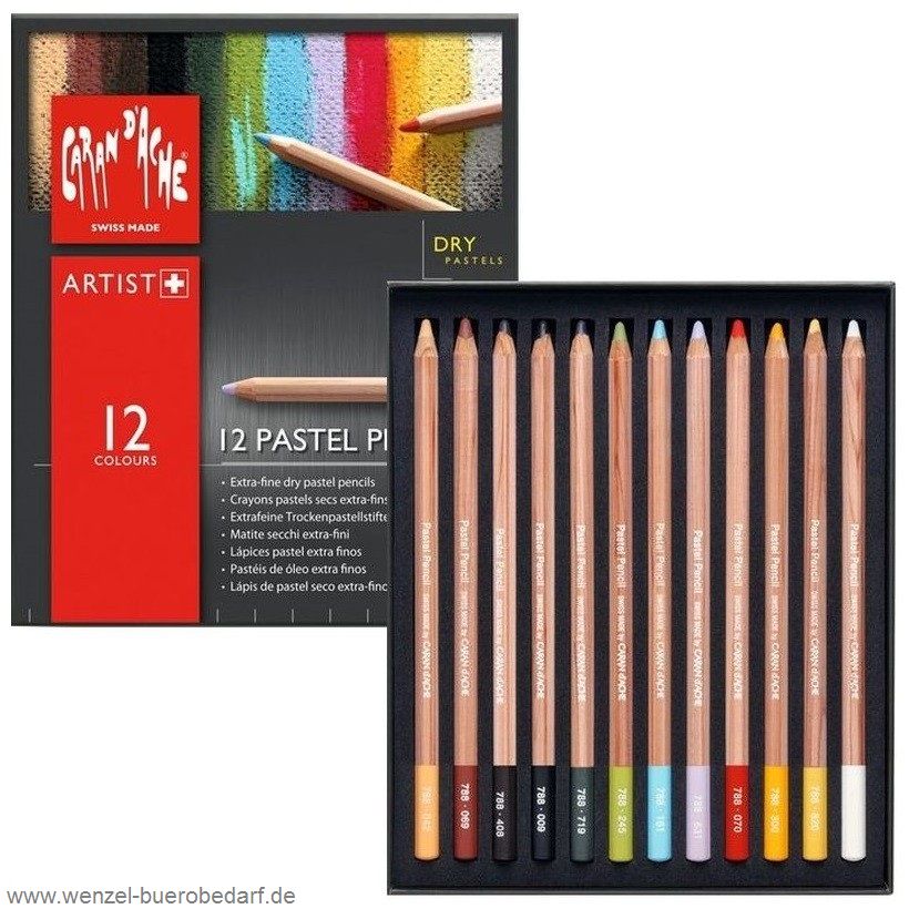 Caran d´Ache Pastellstifte im 12er-Kartonetui 0788312_1