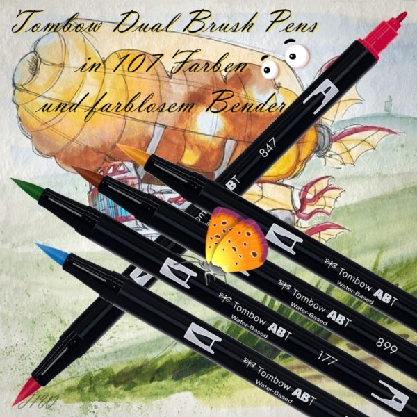 tombow water based markers