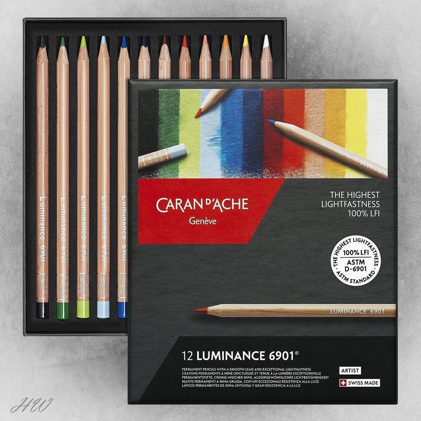 Caran d´Ache Farbstifte Luminance 6901-12