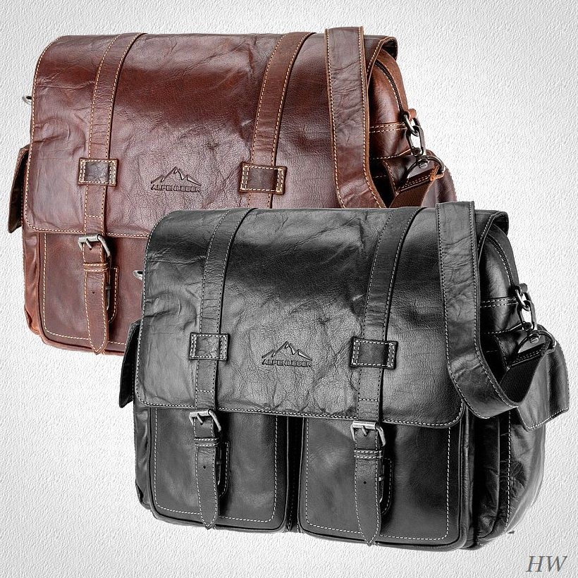 Alpenleder Messenger-Bag Aosta