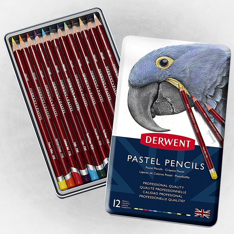 Derwent Pastellstifte 12