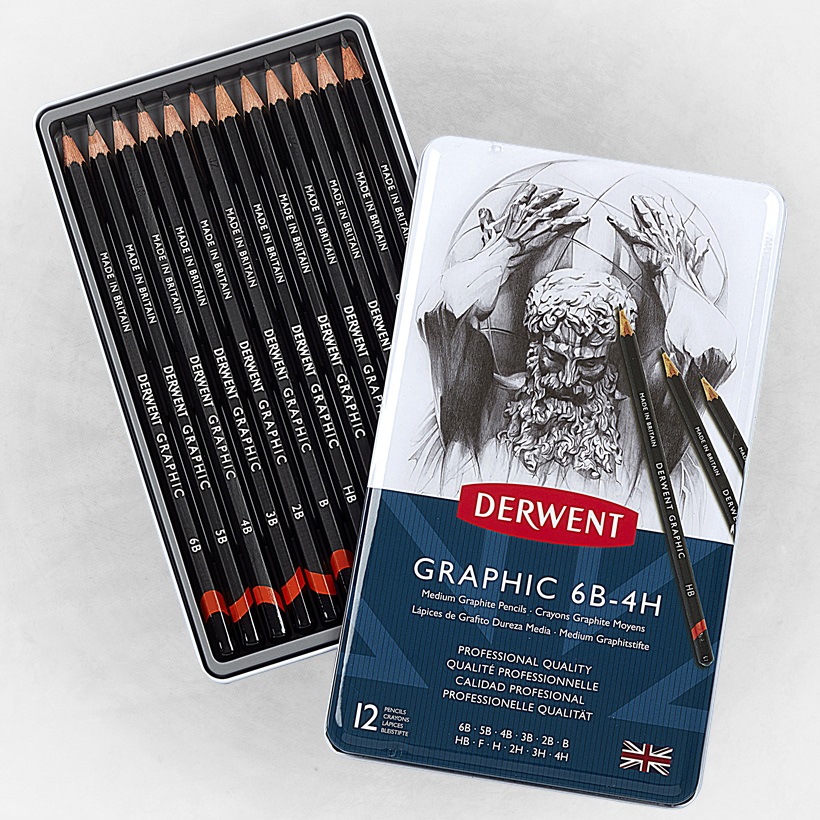 Derwent Graphic Bleistifte 12-M