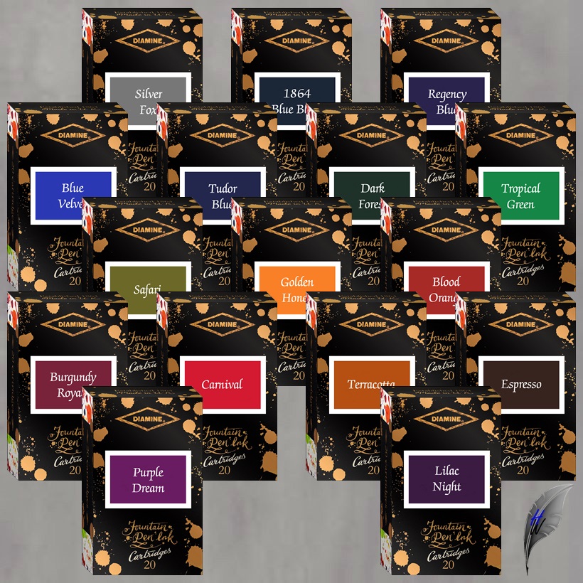 Diamine 150th Anniversary Tintenpatronen