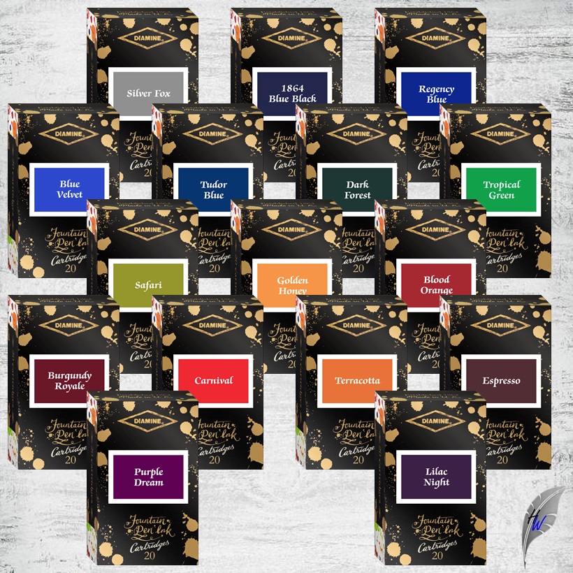 Diamine 150th Anniversary Tintenpatronen