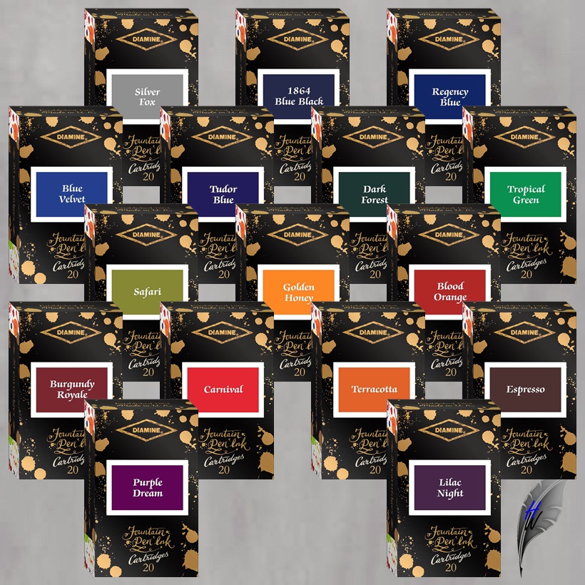 Diamine 150th Anniversary Tintenpatronen