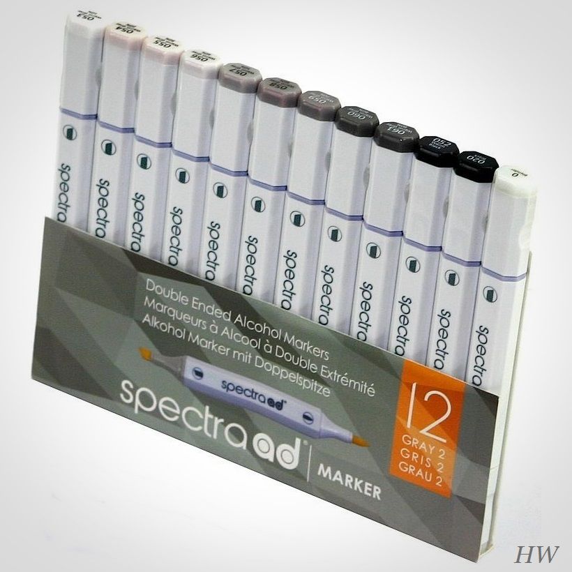 Spectra ad Marker Warm Greys