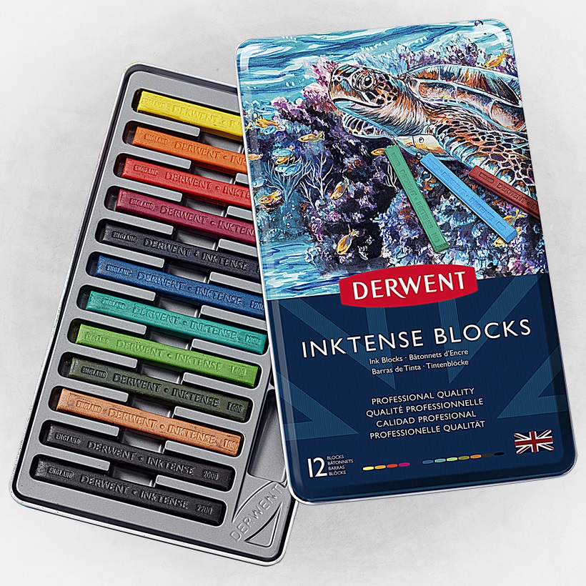 Derwent Inktense Blocks 12