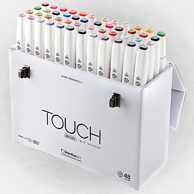 Shinhan Touch Brush Marker 48er-Set