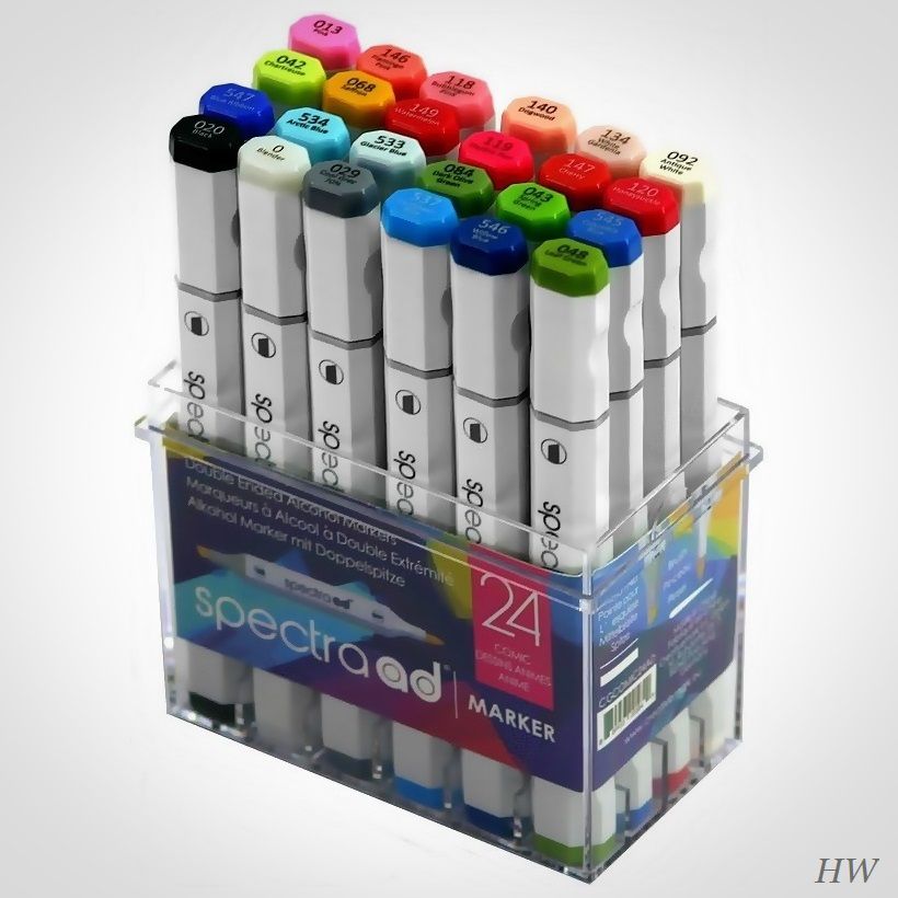 Spectra ad Marker Comic 24