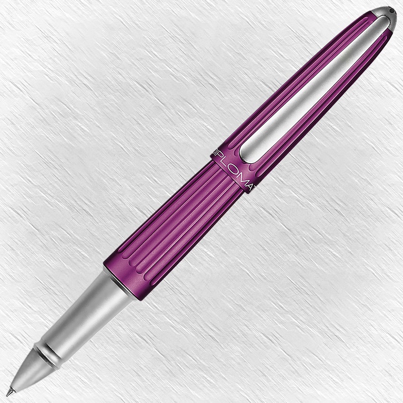 Diplomat Tintenroller Aero violett