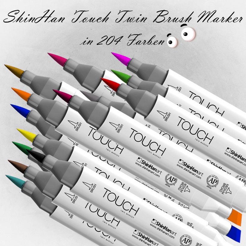 Shinhan Touch Twin Brush Marker