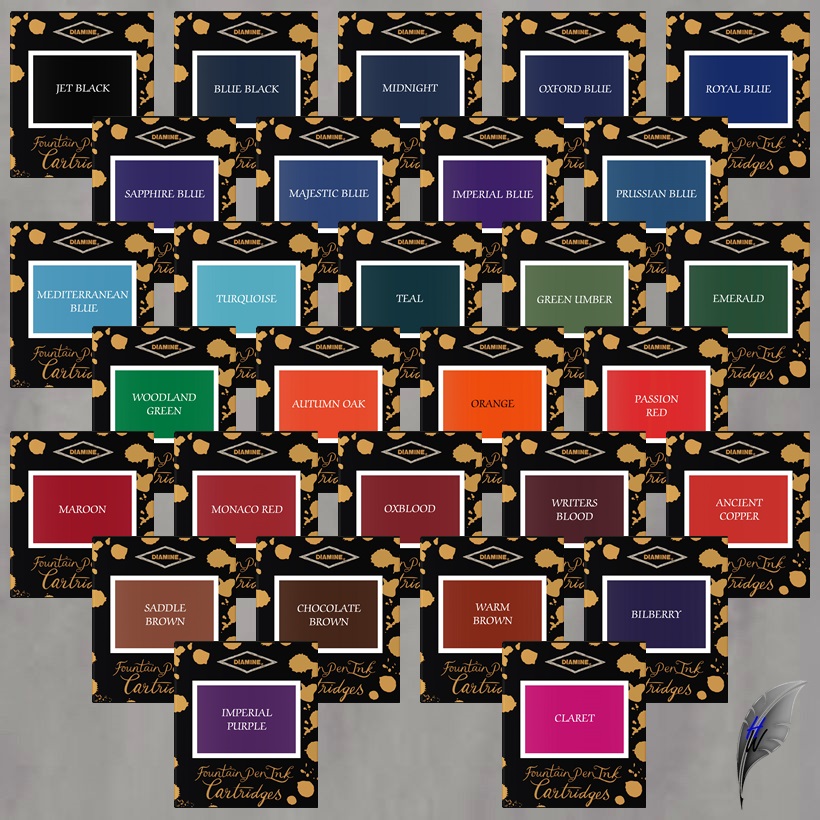 Diamine Tintenpatronen