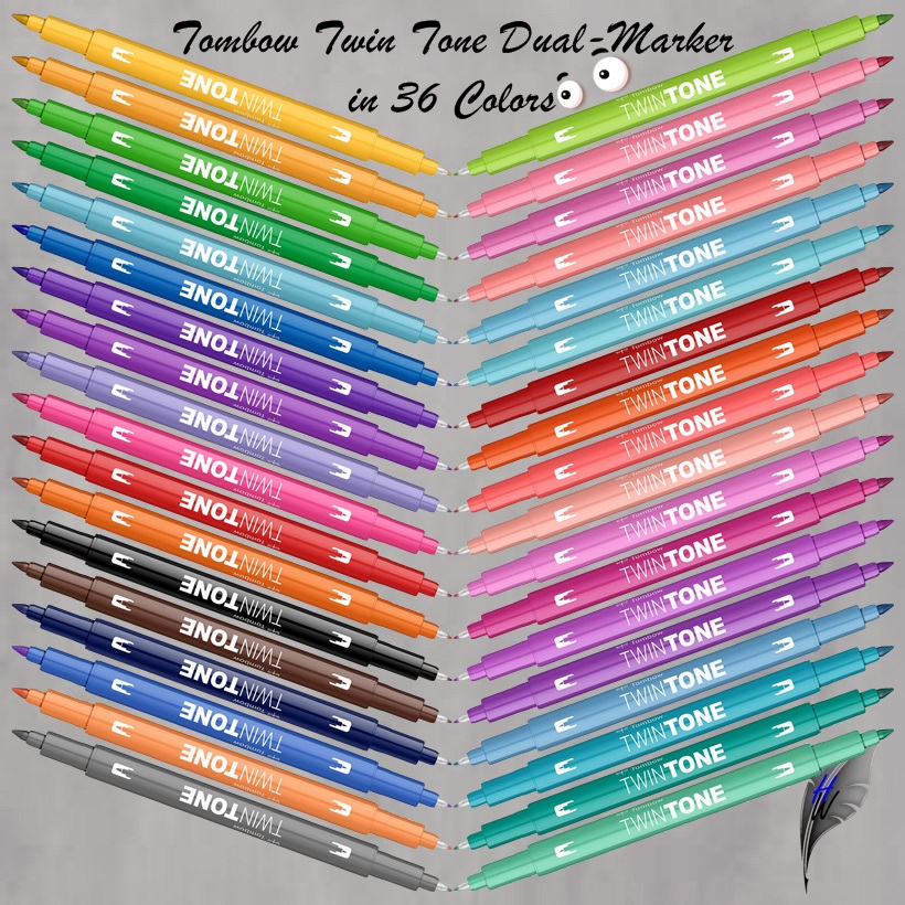Tombow Twin Tone Fasermaler