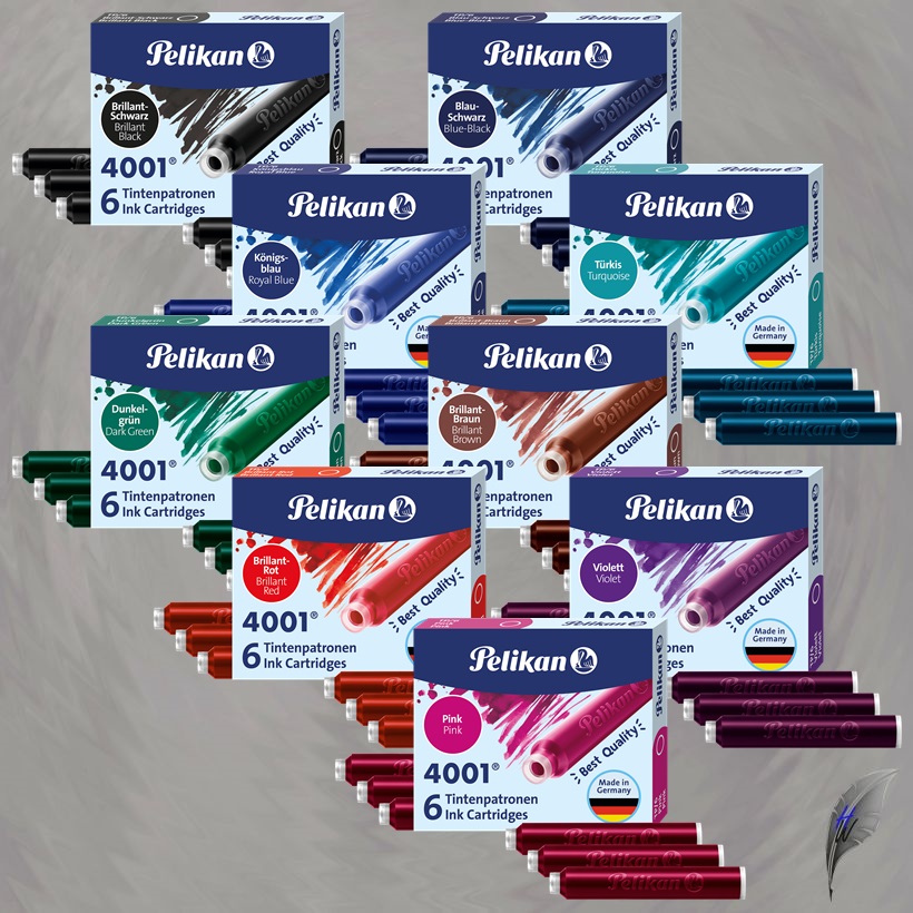 Pelikan 4001 Tintenpatronen TP/6