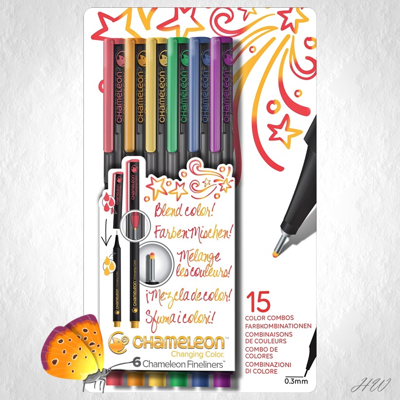 Chameleon Fineliner Primary Colors