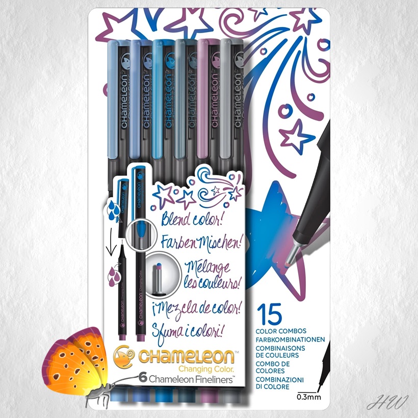 Chameleon Fineliner Cool Colors