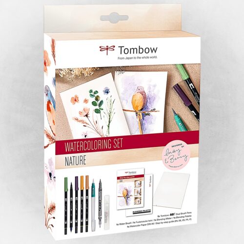 Tombow Watercoloring Set Nature