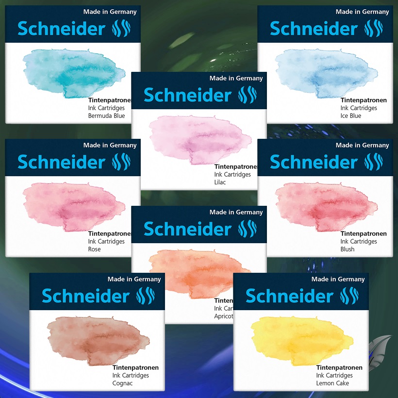 Schneider Tintenpatronen Pastell