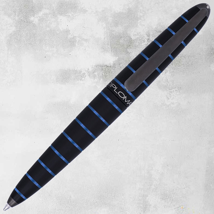 Diplomat Kugelschreiber Elox schwarz-blau