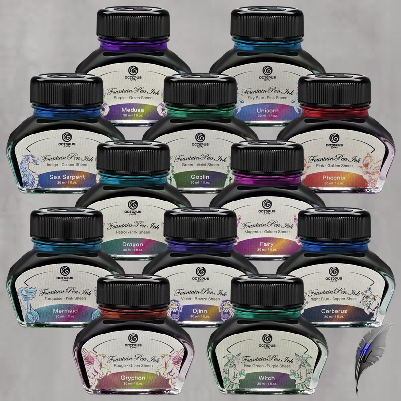 Octopus Sheen Inks