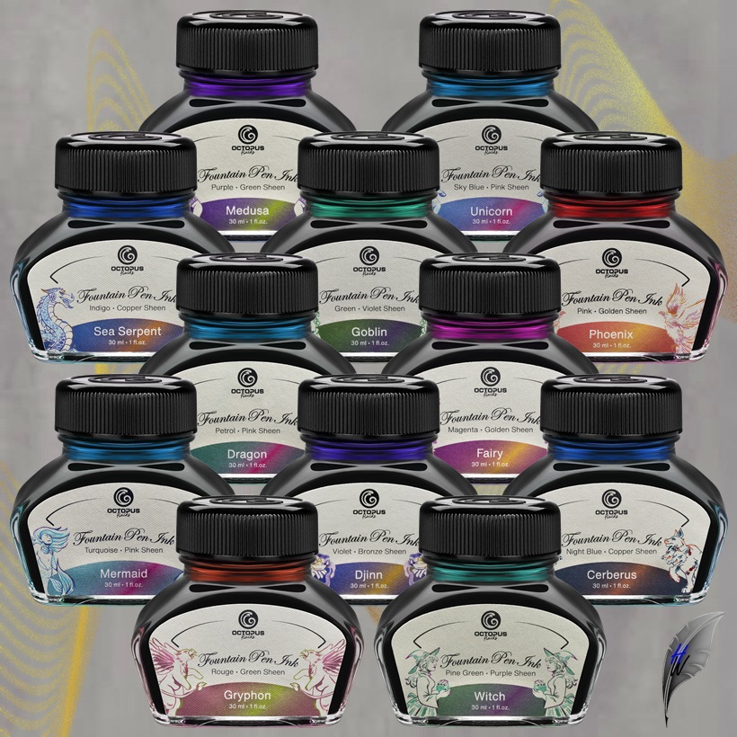 Octopus Fluids Füllhaltertinte Sheen